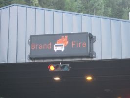 02.09.2017 Vermutlicher LKW Brand A9 Bosrucktunnel FF01 02.09.2017 Vermutlicher LKW Brand A9 Bosrucktunnel FF01